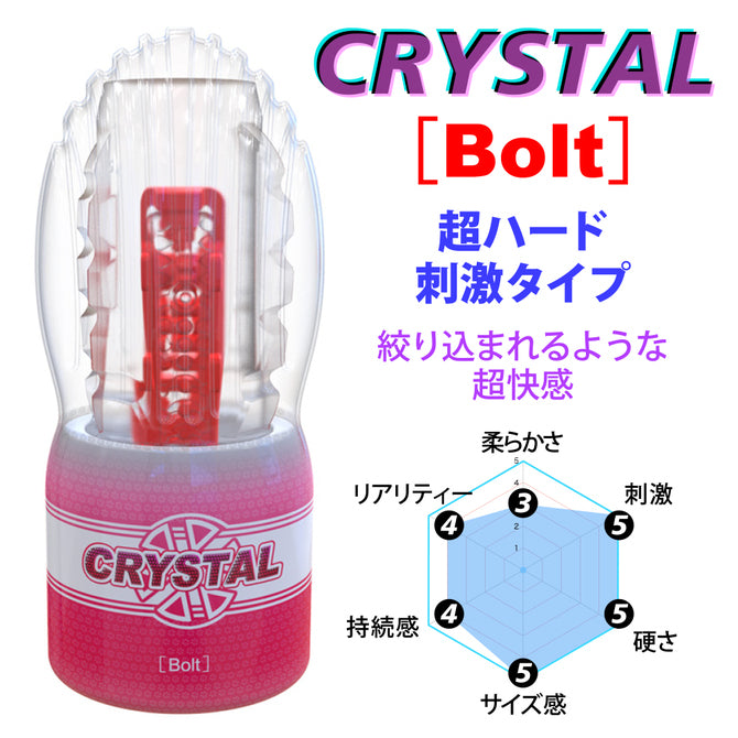 Youcups Crystal Bolt 螺旋水晶透視飛機杯