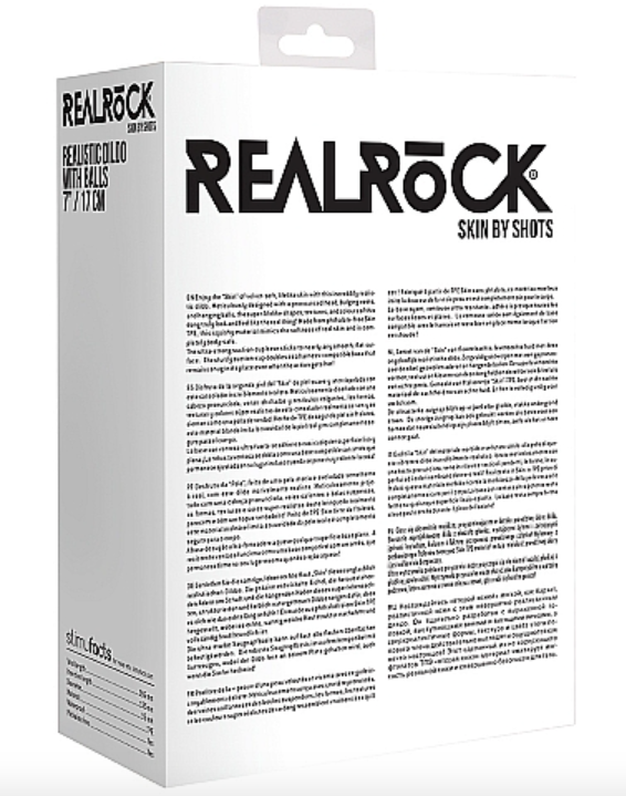 Real Rock 17cm逼真假陽具(肉色/黑色)