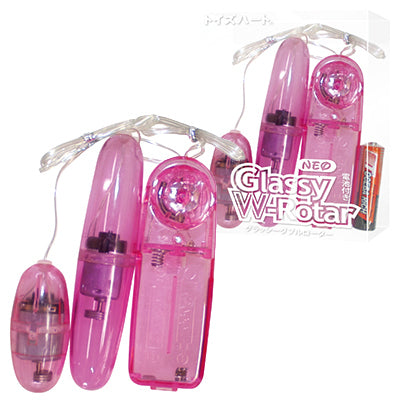 Toys Heart NEO Glassy W-Rotar 新手有線震蛋 - 藍色 / 紫色 / 粉色