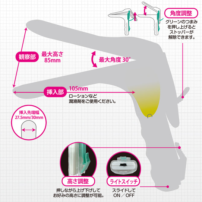 瑩光鳥嘴開合器