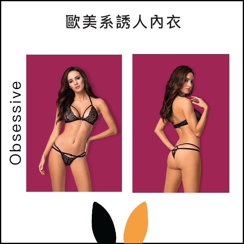 Obsessive歐美系誘人內衣( #838SET1 )