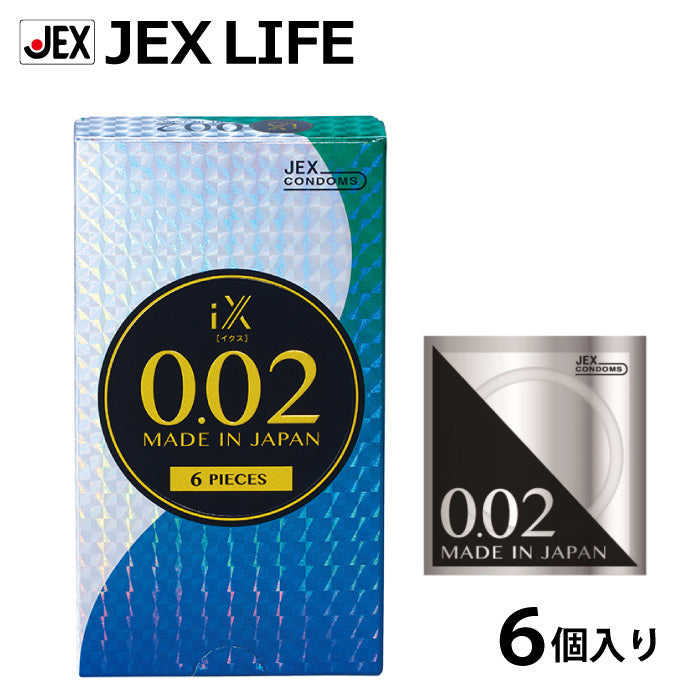 JEX 0.02mm特薄安全套 - 6/12片