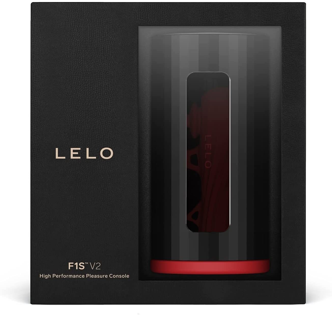 Lelo F1s V2聲波透視智能飛機杯 - 藍 / 紅