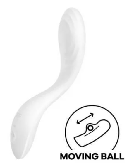 Satisfyer 滾動樂快感震動棒 - 粉綠色 / 白色