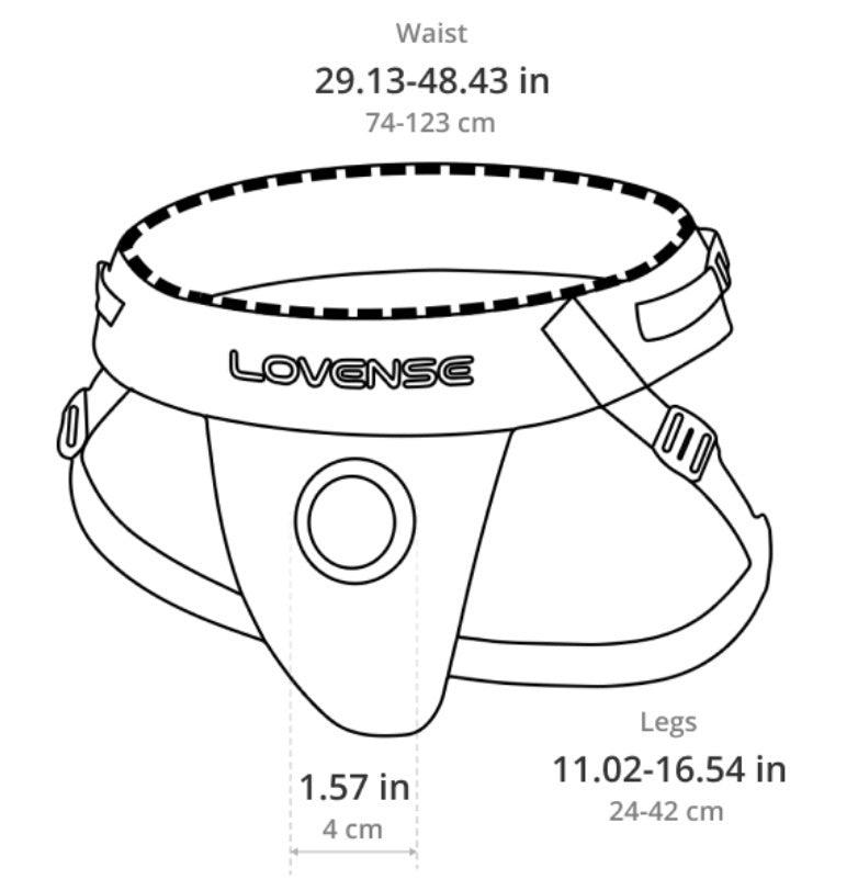 Lovense Harness Lapis專用假陽具配戴輔助固定帶