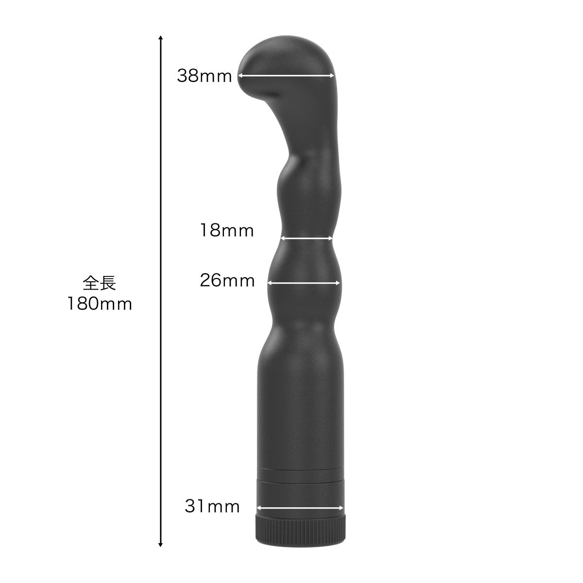 SSI 前列腺刺激後庭震動棒 - 01-07