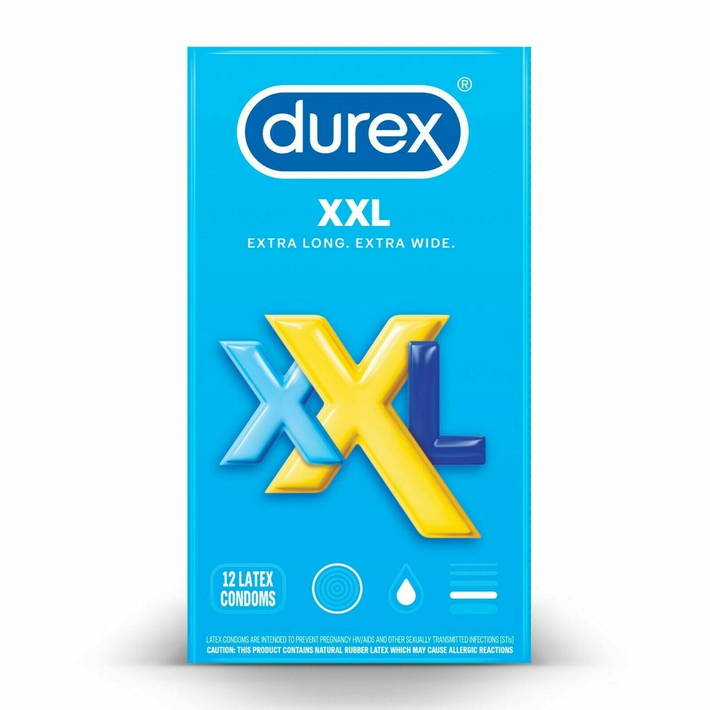 Durex XXL超寬安全套 - 12片裝