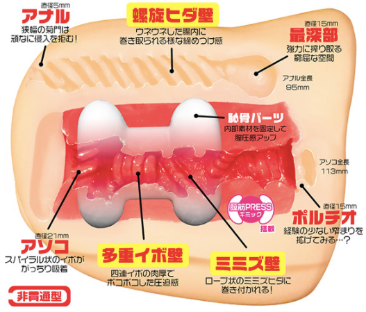 Magic Eyes 壁尻雙穴Glory hole名器