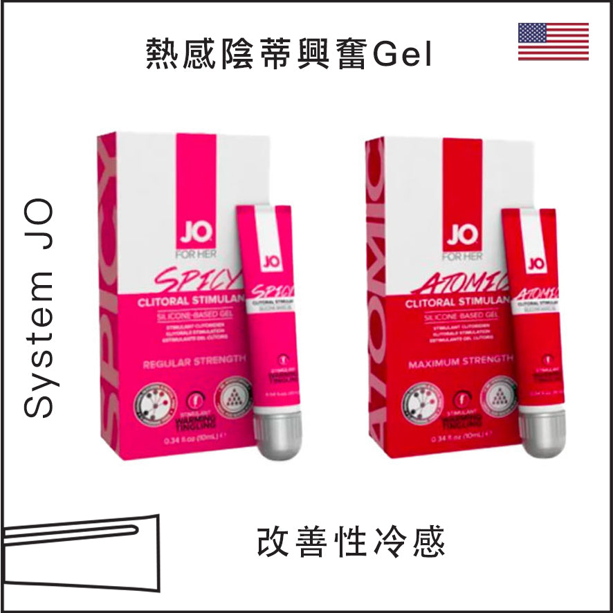 System JO® 熱感陰蒂興奮Gel (Spicy/Atomic) - 10ml