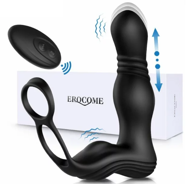 Erocome 肛塞前列腺震動器