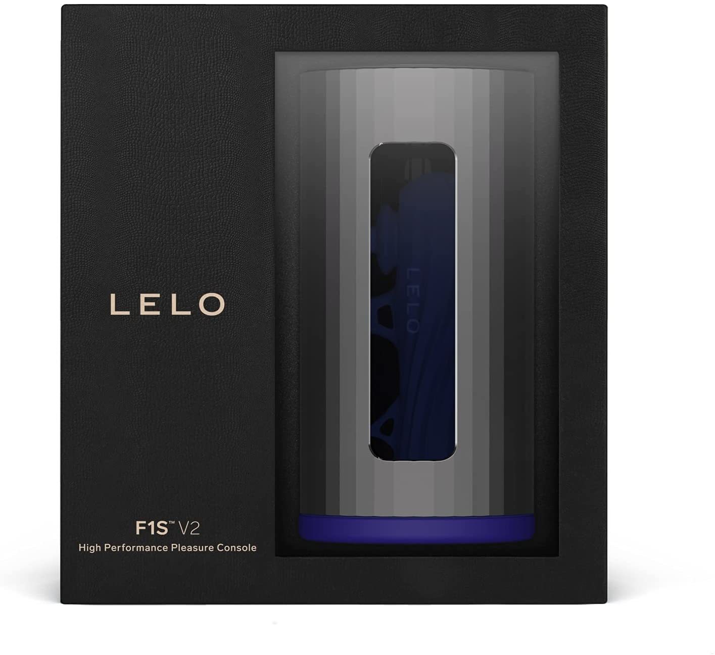 Lelo F1s V2聲波透視智能飛機杯 - 藍 / 紅