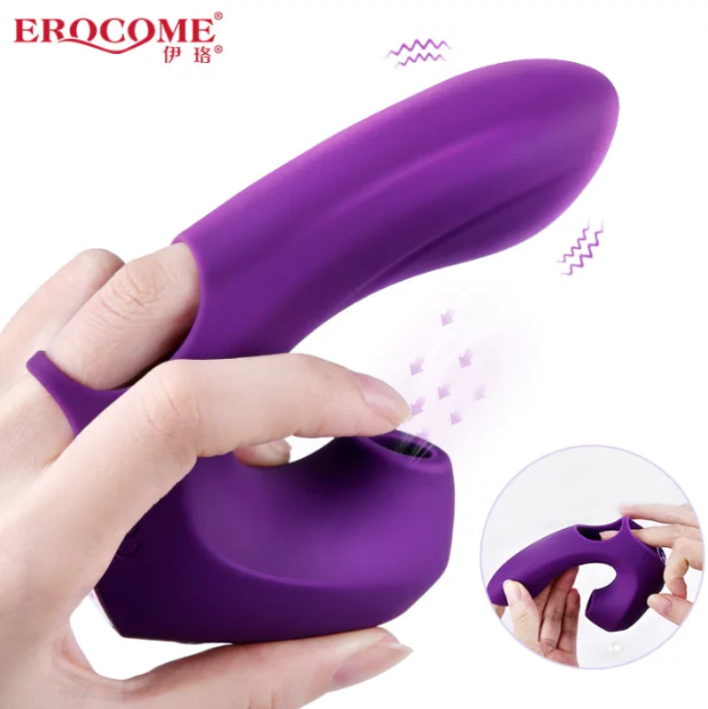 Erocome 穿戴式撩動震動吸啜器