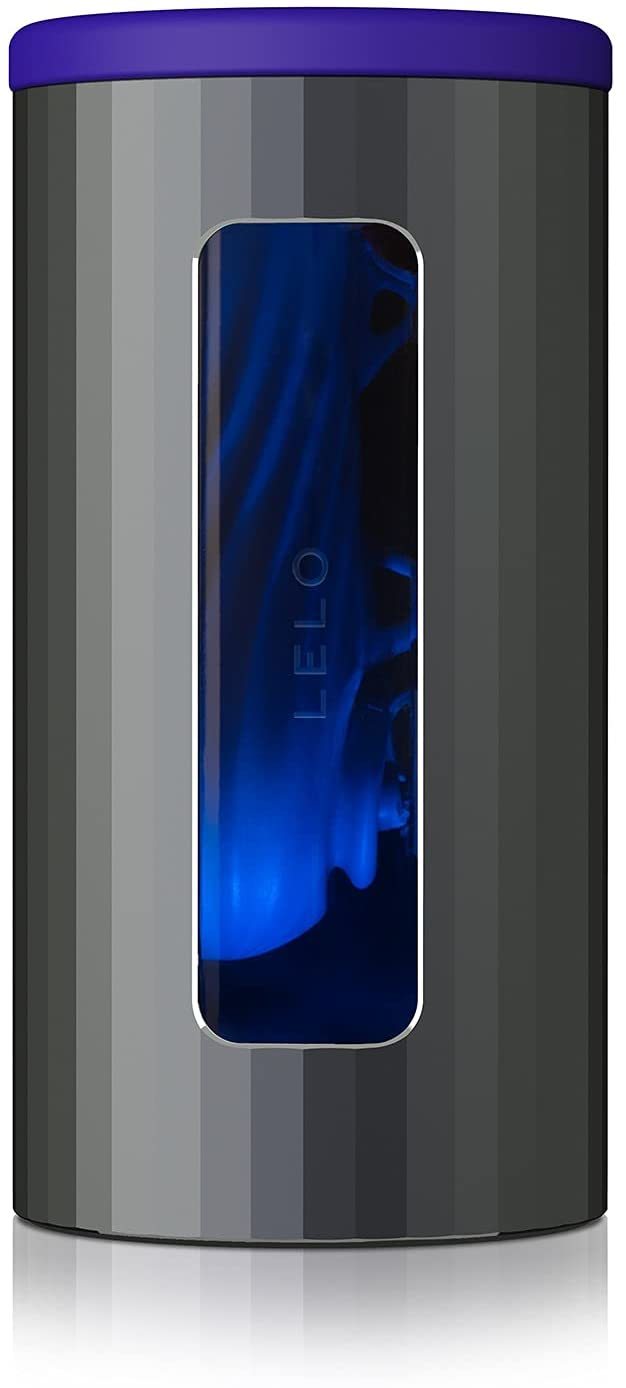 Lelo F1s V2聲波透視智能飛機杯 - 藍 / 紅