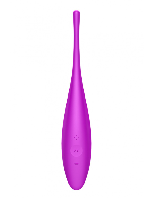 Satisfyer 陰蒂精準刺激旋轉震動棒 - 粉色/紫色